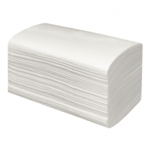Полотенце бумажное листовое для диспенсера 200л 35гр белое